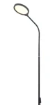 Platinet PFL1084B čierna / Stojacia LED lampa / 10 W / 500 lm / 3000-6500 K / stmievateľná (PLAFLL1084N)