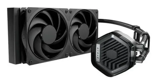 Cooler Master MasterLiquid 360 Atmos Stealth čierna / Vodný chladič / 3x 120mm / 30 dB / 2400 RPM / 75.2 CFM (MLX-D36M-A24PK-R1)
