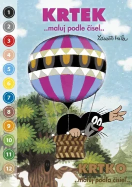 Rappa Maľuj podľa čísel Krtko 2