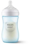 Philips AVENT Natural Response SCY903/21 modrá / Dojčenská fľaša / 260 ml / 1m +