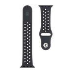 Tactical 839 Double Silikónový Remienok pre Apple Watch 38/40/41mm čierna (57983119920)