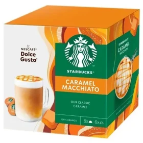 Starbucks Dolce Gusto Caramel Macchiato 12 ks / Kapsľová káva / Do kávovarov Dolce Gusto (7613036943529)