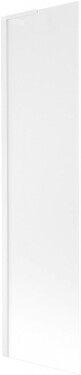 MEXEN/S - Next L vaňová zástena FIX 90 x 150, dekor, biela 895-090-000-03-30-20
