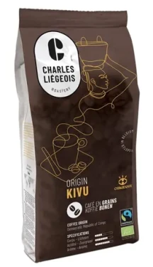 Charles Liégeois Kivu 250 g / Zrnková káva / 100% Arabica (CLki250bean)