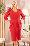 šaty plus size model 184900 Karko 46