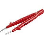 VDE izolovaná pinzeta Knipex 92 67 63, zaoblený, 145 mm; 92 67 63