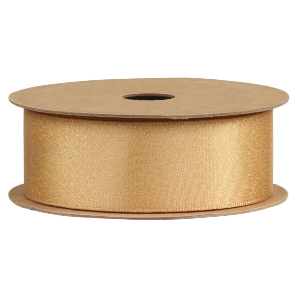 Chic Antique Darčeková stuha na cievke Caramel Glitter 5 m