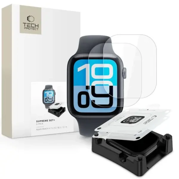 Tech-Protect Supreme Set+ / Ochranná hydrogélová fólia / Apple Watch 40 mm / 2 ks v balení