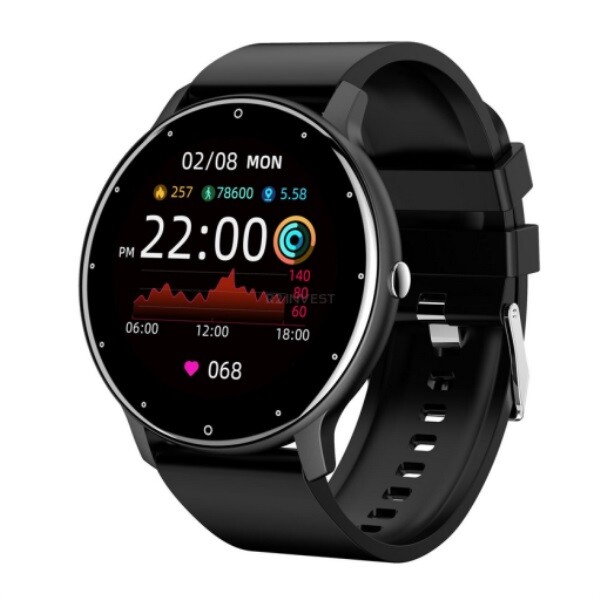 Izoxis SMARTWATCH ZL02D CHYTRÉ HODINKY ČIERNA