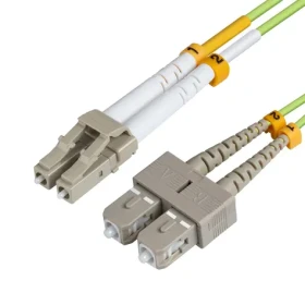 MicroConnect Optical Fibre Cable LC/SC Multimode duplex OM5 5m zelená (FIB561005)