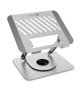 Connect IT Rotary otočný stojanček na notebook strieborná (CMF-2100-SL)