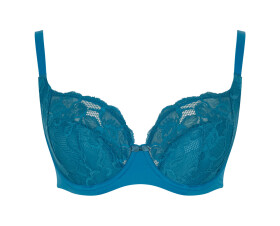 Panache Rocha Balcony peacock blue 10341