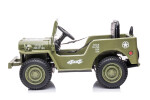 Mamido Elektrické autíčko JH-103 v olivovo zelenej 4x4