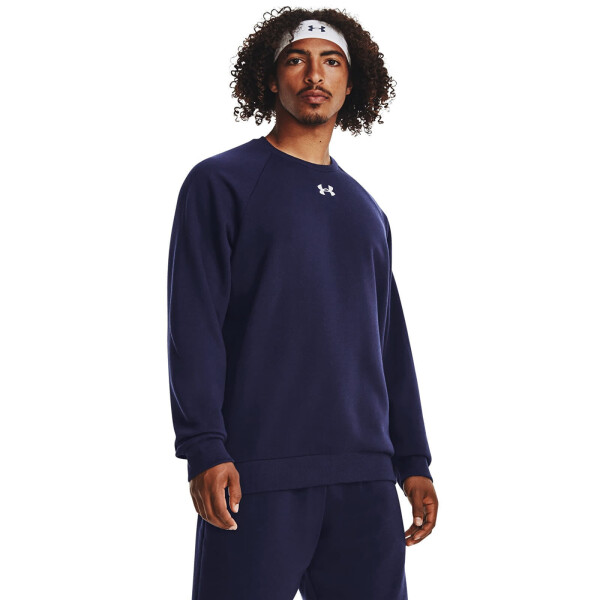 Mikina Under Armour Rival Fleece Crew Blue XL