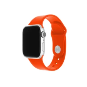 FIXED Silicone Strap Set silikónových remienkov pre Apple Watch 38 amp; 40 amp; 41 mm marhuľová (FIXSST-436-AP)