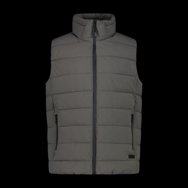 CMP Pánska zimná športová zateplená vesta bez rukávov šedá (34K0757/E910) 50