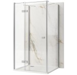 REA/S - Sprchovací kút Atlas 80x100 Chrome vľavo KPL-K4962