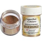 Tŕpyt gold sparkle 10g - Sugarflair