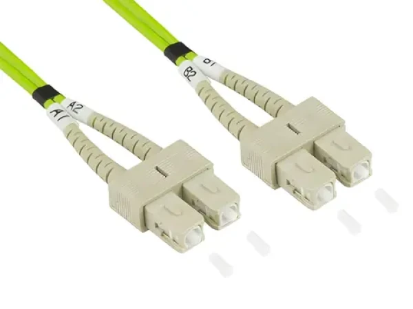 Good Connections OM5 zelený / Optický patch kabel / SC/SC / Multi-mode / 50/125 µm / 3 m (LW-803SC5)