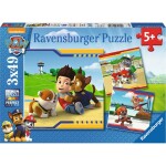 Ravensburger Tlapková patrola: Najlepší priatelia - 3 x 49 dielikov