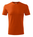 Klasické nové pánske tričko oranžové XL