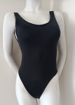 Dámske jednodielne plavky KW0KW01599 BEH black - Calvin Klein M