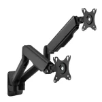 Brateck LDA32-114E / Dvojramenný nástenný držiak pre max. monitor 32' / mechanická pružina (BRLDA32114E)