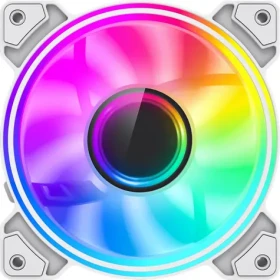 GameMax Dual Ring Infinity biela / Ventilátor / 120 mm (DUAL RING INFINITY WH)