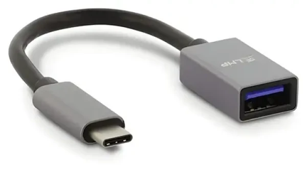 LMP Adaptér USB-C na USB-A Space Gray / Adaptér / hliníkové telo (16093)