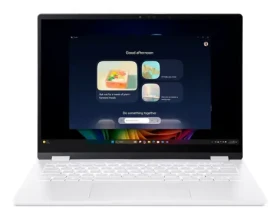 Acer Swift Edge 14 AI biela / Notebook / 14" WQ2.8K OLED T / Intel Core Ultra 9 288V / 32GB / 1TB SSD / W11H (NX.JG4EC.004)
