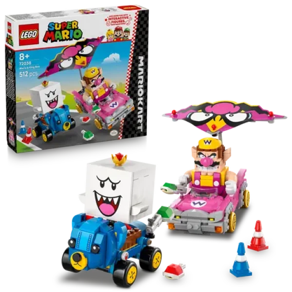 LEGO® Super Mario ™ 72038 Mario Kart ™ - Wario a King Boo