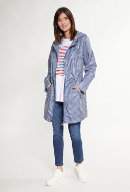 Monnari Bundy Transitional Parka so vzorom Multi White