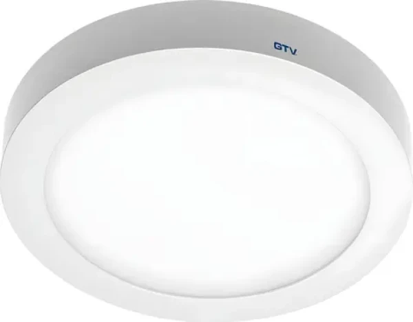 GTV ORIS PLUS biela / Stropné svietidlo / LED 19W / 1520lm / 3000K / IP20 (LD-ORN19W-CBP)