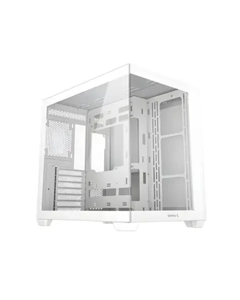 DEEPCOOL CG530 biela / Počítačová skriňa / Midi Tower / ATX / Temperované sklo / bez zdroja (R-CG530-WHNDA0-G-1)