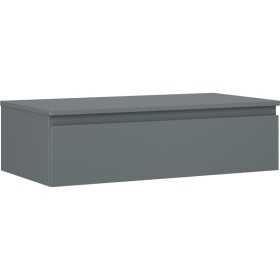 MEXEN/S - Orio kúpeľňová skrinka pod umývadlo 90 cm s doskou, 1 šuplík, grafit mat 91A10-09023-1-BFC66