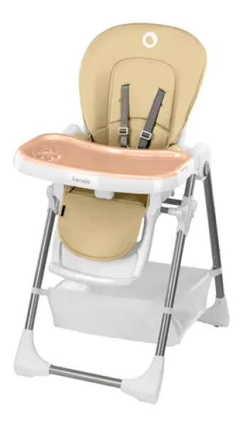 Lionelo Jedálenská stolička Linn PLUS Beige / od 6 mesiacov (LO-LINN PLUS BEIGE)