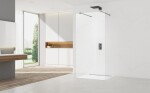 Sprchová zástena Walk-in 100 cm SAT vo farbe profilu Gun metal SATBWI100ZAVGM SATBWI100ZAVGM