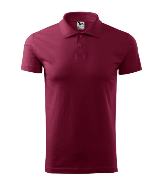 Polokošeľa J. v granátovej farbe XL