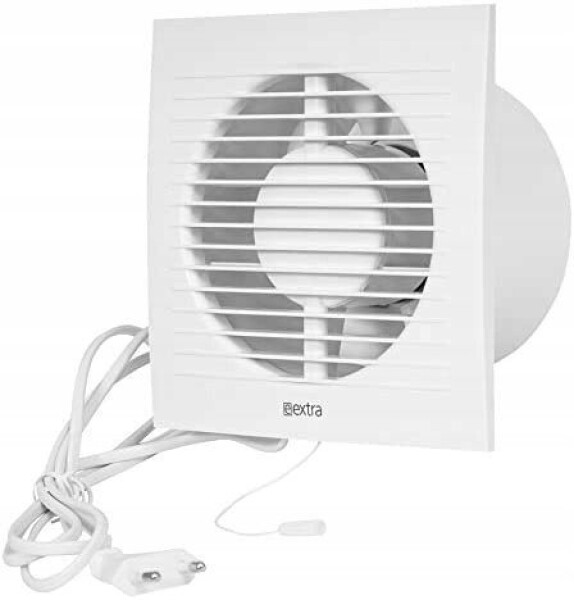 Europlast Household fan EUROPLAST E-Extra EE125WP, 125mm, with cable and switch