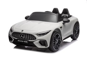 Mamido Mamido Elektrické autíčko Mercedes AMG SL63 4x200W 24V biele EVA, ECO koža