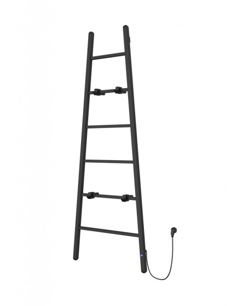 Instalprojekt - Elektrický sušiak ESCADA 2 - Farba radiátora - Čierna matná, Rozmer radiátora - 600 x 1600 mm, výkon 160 W RADESCE231