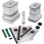 Zwilling 36815-015-0 Fresh Save Family vákuovací set / 6 boxov rôznej veľkosti 7 sáčkov rôznej veľkosti / plast / dopredaj (36815-015-0)