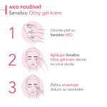 BIODERMA Sensibio očný gél-krém na kruhy pod očami a vrásky 15 ml