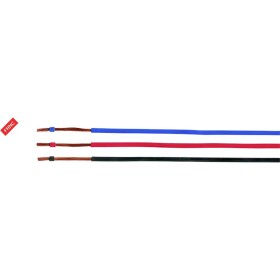HELU 51405-100 jeden drôt H07Z-K 1 x 1.50 mm² modrobiela 100 m; 51405-100