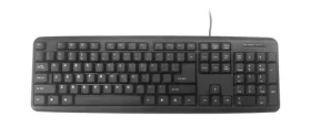 Gembird KB-U-103 (RU) čierna / štandardná klávesnica / USB / RU verzia (KB-U-103-RU)