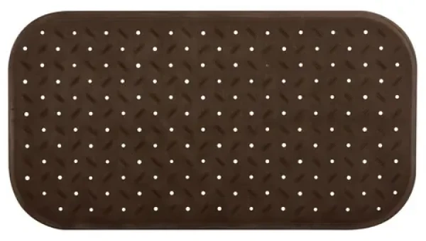 MSV CLASS Premium hnedá / Podložka do vane / SBS kaučuk / 36 x 76 cm