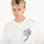 Tričko Jordan Brooklyn Men's Oversized Graphic T-Shirt Sail/ Off Noir L