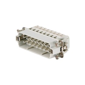 Weidmüller 1650770000 vložka pinového konektora RockStar® HDC HA 16 + PE skrutkovací 1 ks; 1650770000