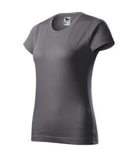 Základné dámske tričko steel grey XS