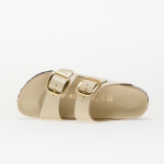 Tenisky Birkenstock Arizona Big Buckle Natural Leather Patent High-Shine Ecru EUR 38